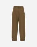 PANTALONI IN COTTON FEEL<BR/> PT000163D12531 7740 HERNO