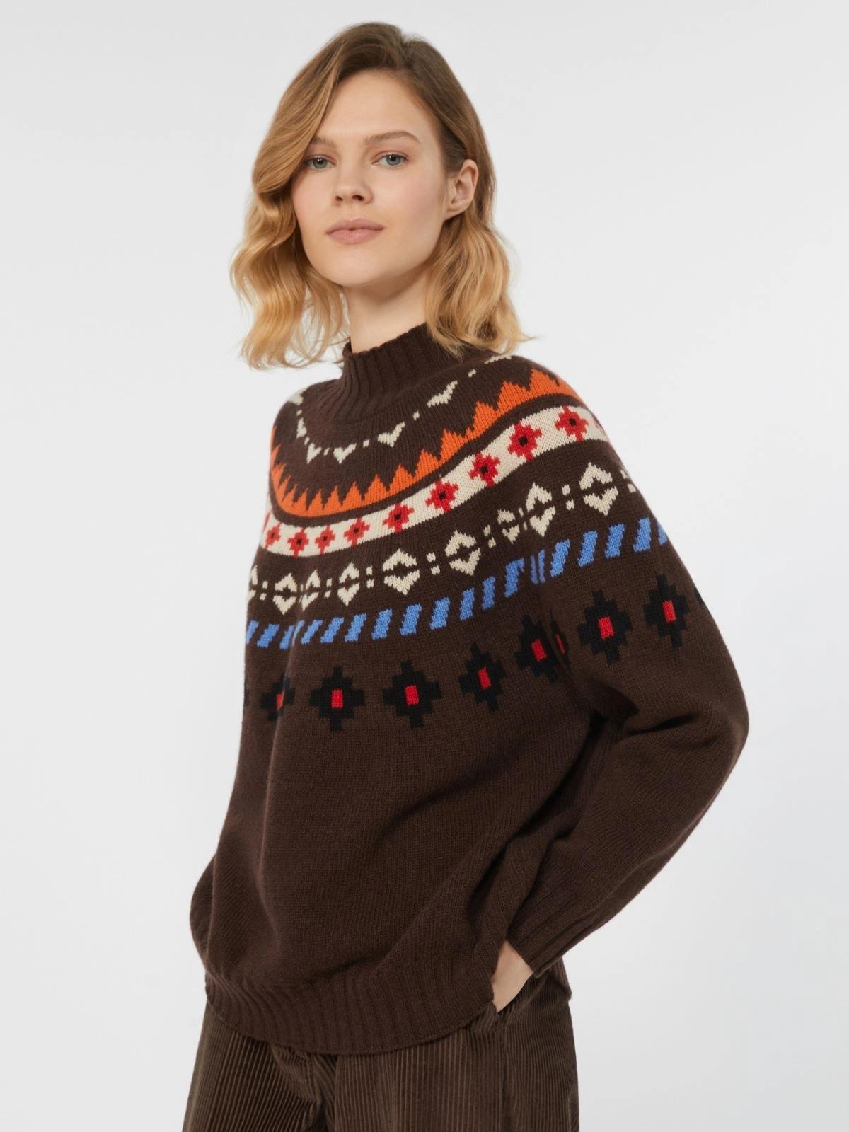 Maglia in lana jacquard HARDY 001 WEEKEND