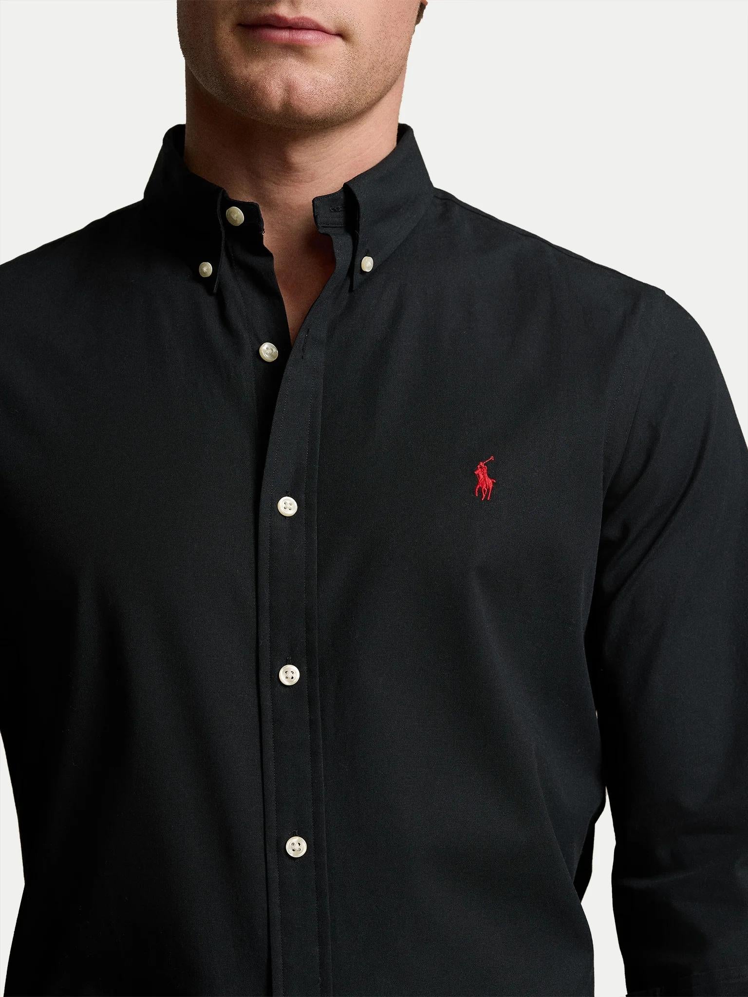 Camicia uomo in cotone elasticizzato 710928254 006 RALPH LAUREN