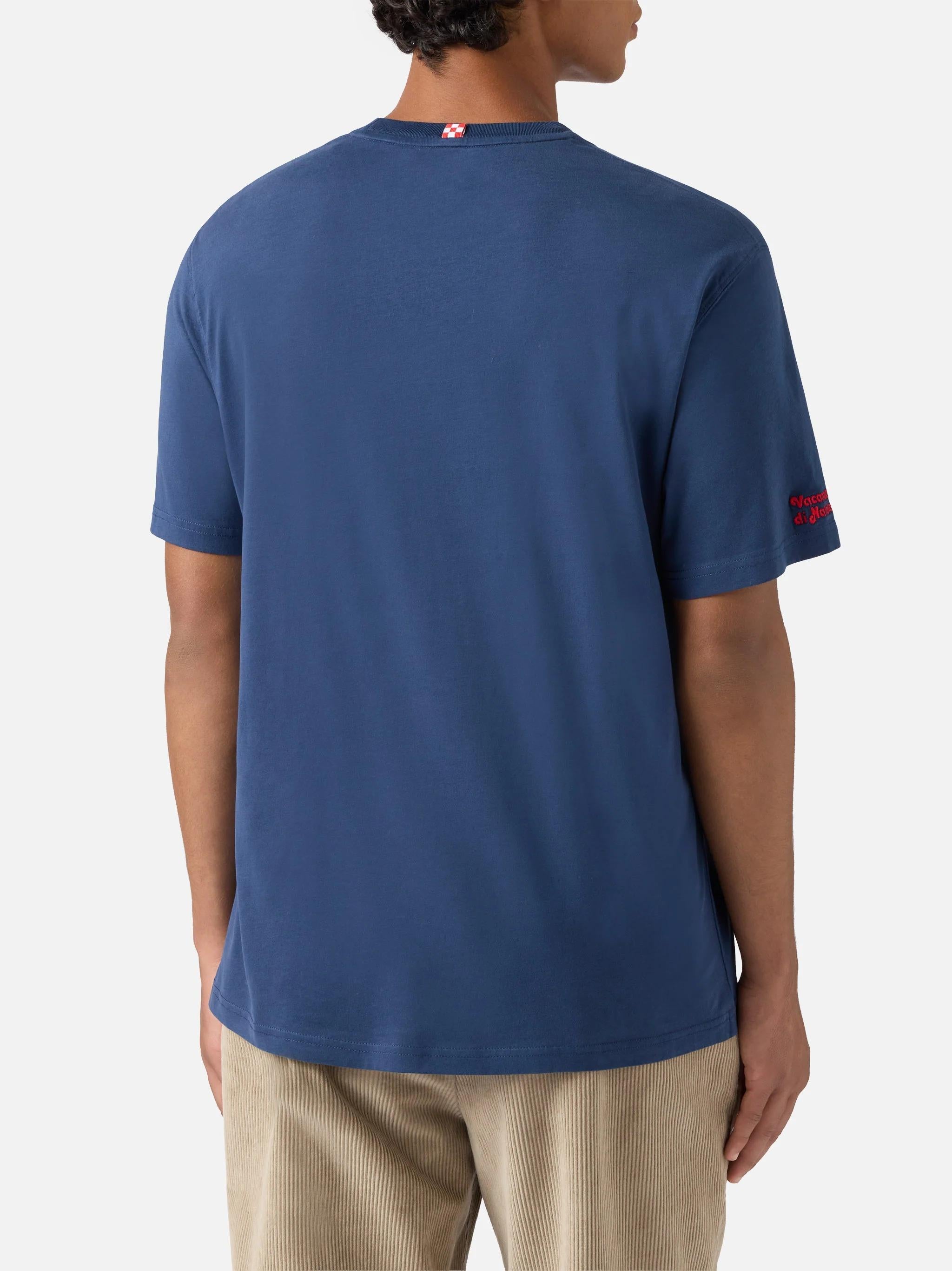 T-shirt Arnott Warm in cotone con ricamo Non sono bello
piaccio! ARN0004 00686I MC2 SAINT BARTH