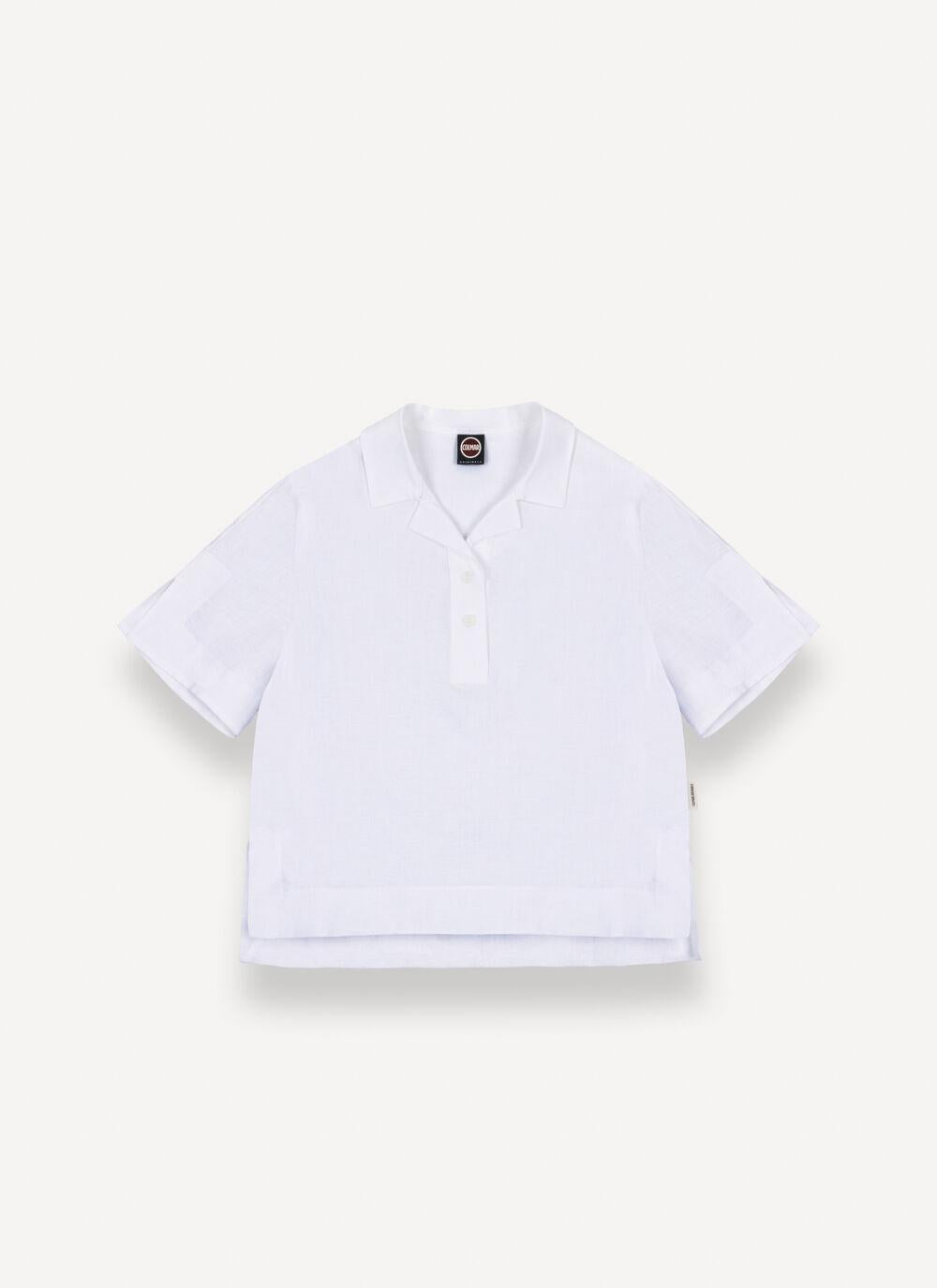 Camicia relaxed in lino<BR/> 84365AW 001 COLMAR