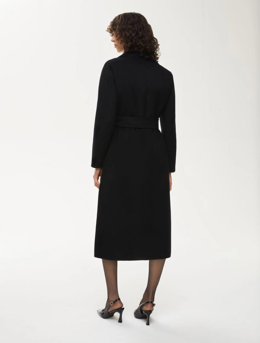 Cappotto a vestaglia in misto lana REUS 007 IBLUES