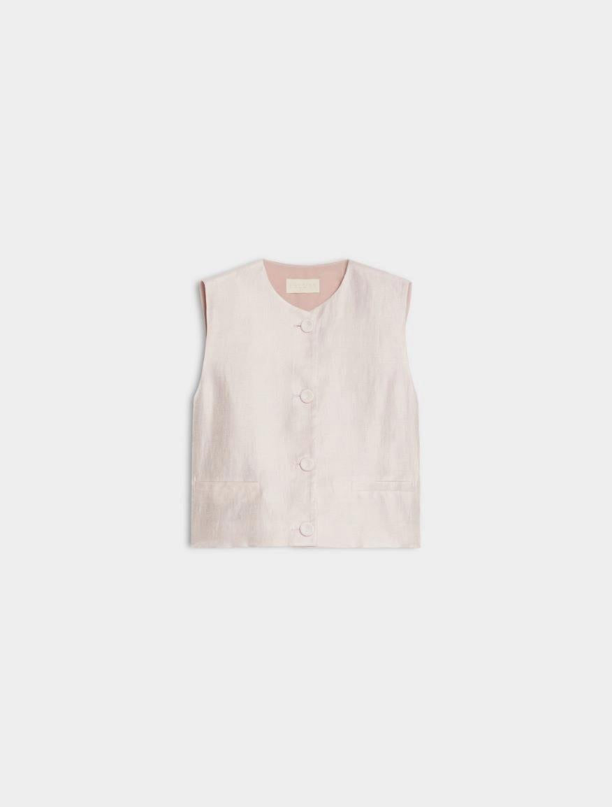 GILET GIROCOLLO<BR/>Cipria IBLALBERO 002 IBLUES