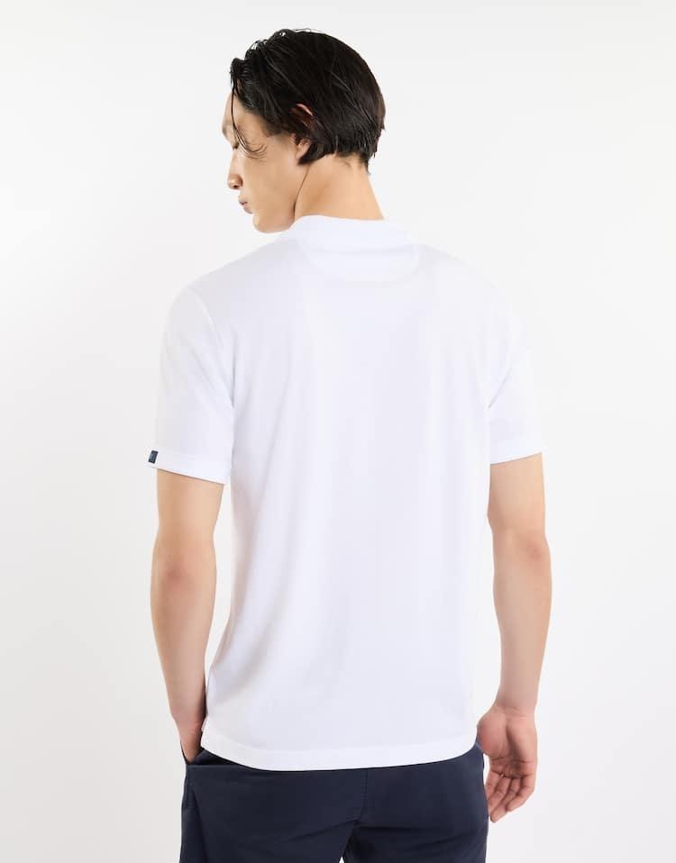 Polo in Jersey Mélange<BR/><BR/> NPMB2501340UCX B001 FAY