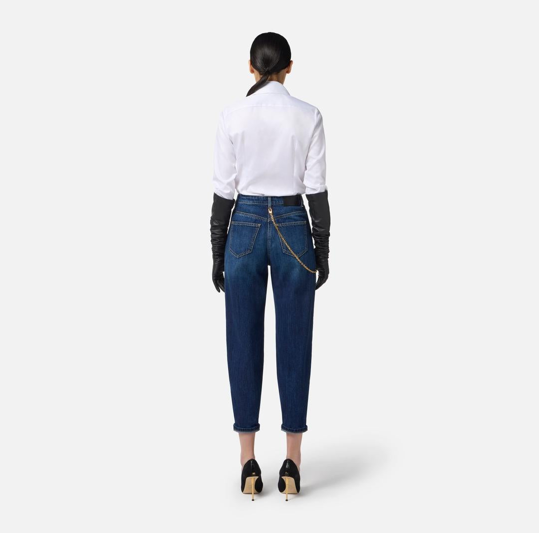 Jeans con catena gioiello PJ14D56E2 104 ELISABETTA FRANCHI