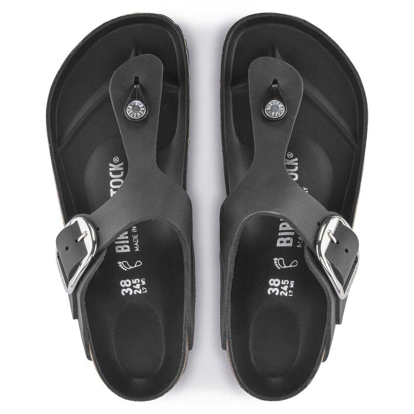 Infradito donna in pelle oleata Gizeh 1023334GIZEH BLACK BIRKENSTOCK