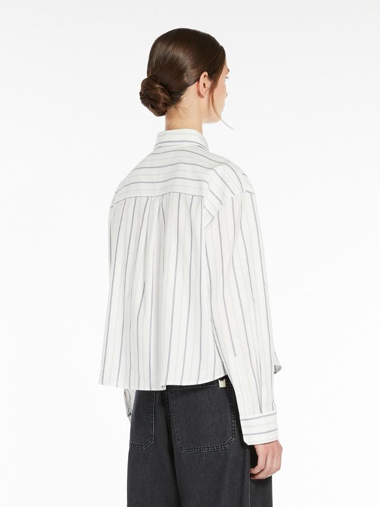 Camicia donna in Oxford di cotone a righe RUBIERA 004 WEEKEND