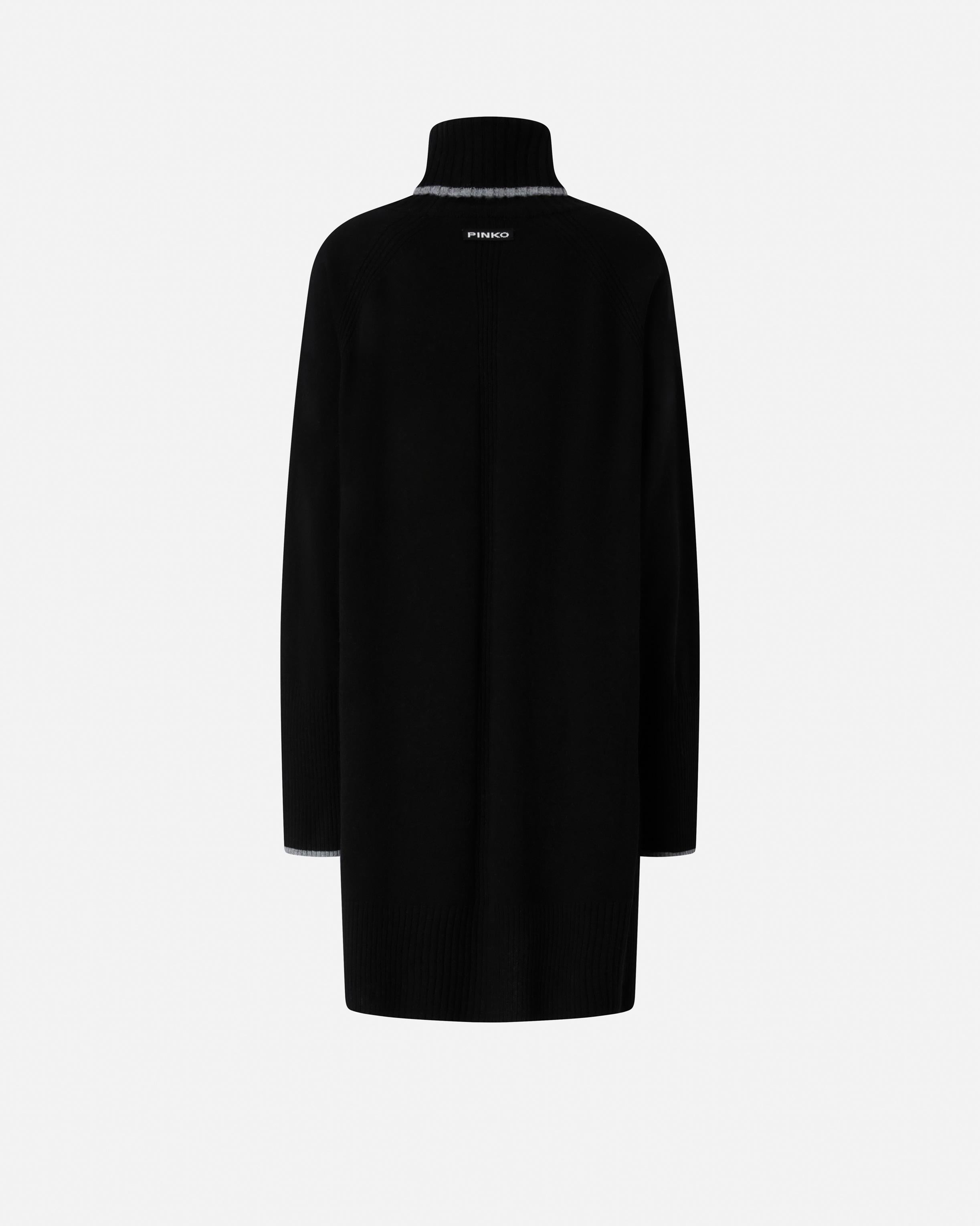 fogo<BR/>Abito corto in maglia a collo alto<BR/><BR/> 105449A2Q9 Z99 PINKO