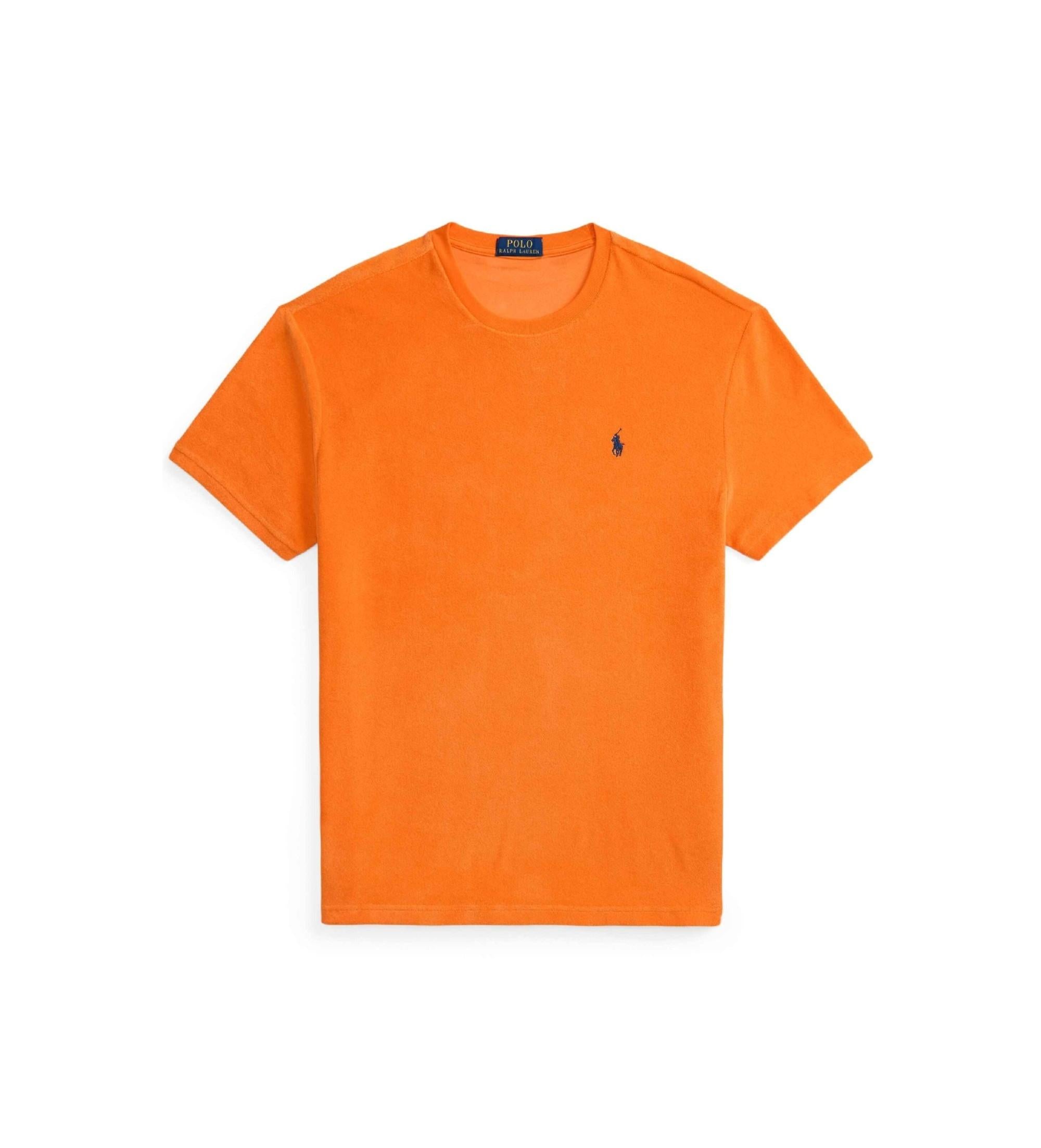 T-shirt uomo in spugna di cotone 710A12492 007 RALPH LAUREN