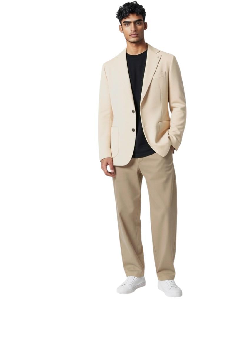Giacca monopettobeige Bharnaba NARVAGKS102 BEIGE Bharnaba