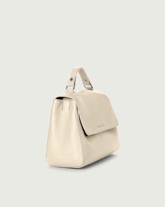 Borsa Sveva Soft Piccola a mano in pelle con tracolla