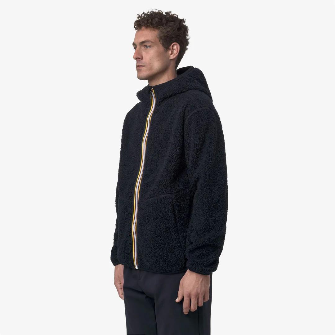 JACK SHERPA POLAR REVERSIBLE<BR/>BLUE DEPTH-BLUE DEPTH<BR/>Giacca in pile reversibile blu K3132NW A2B K-WAY