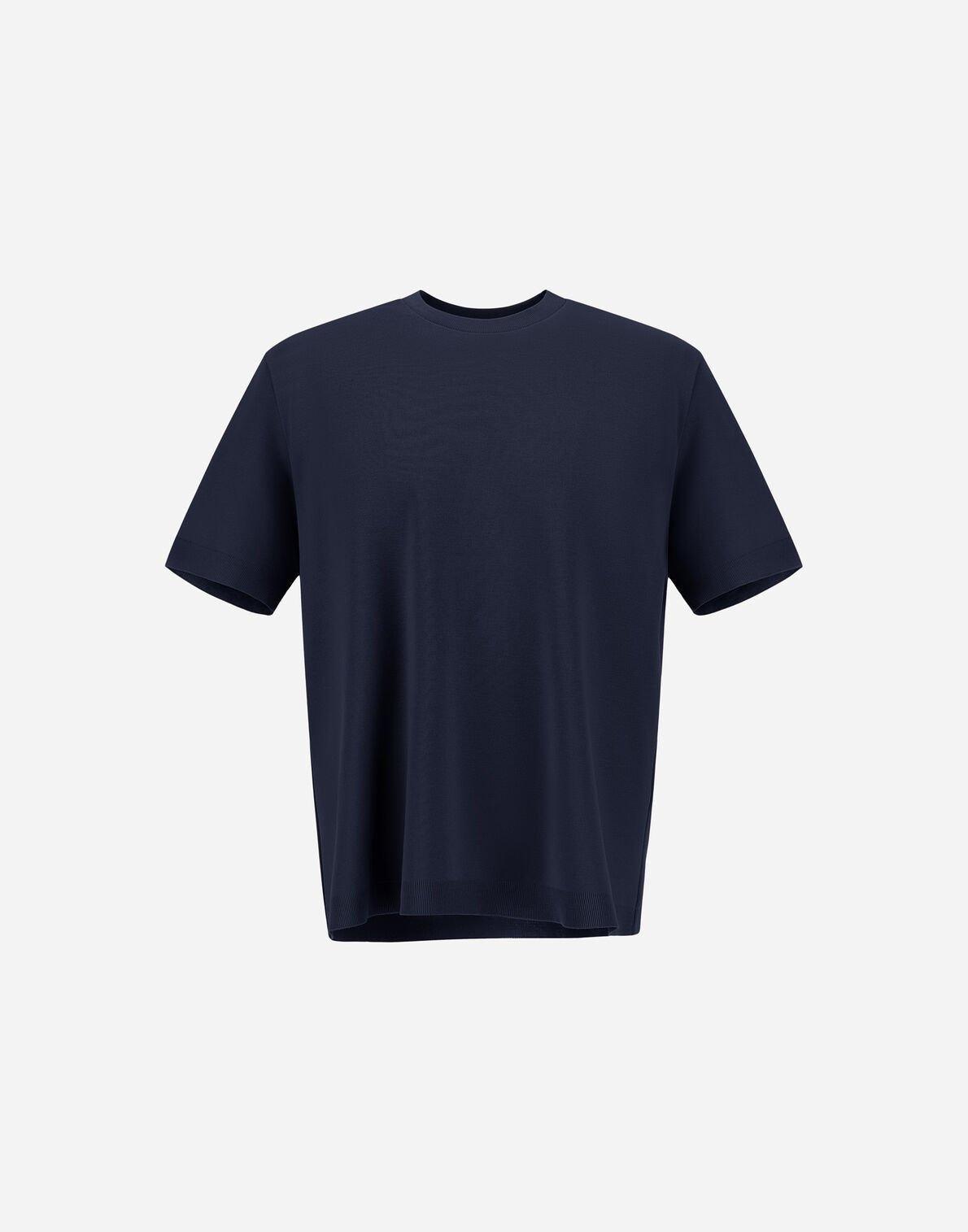 T-SHIRT IN JERSEY KNIT EFFECT<BR/> JG000206U52059 9201 HERNO