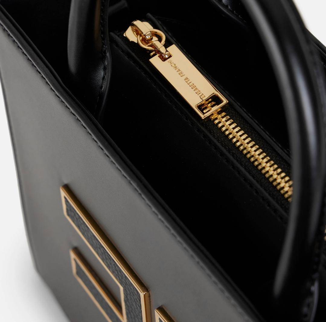 Tote piccola con logo BS33A56E2 110 ELISABETTA FRANCHI