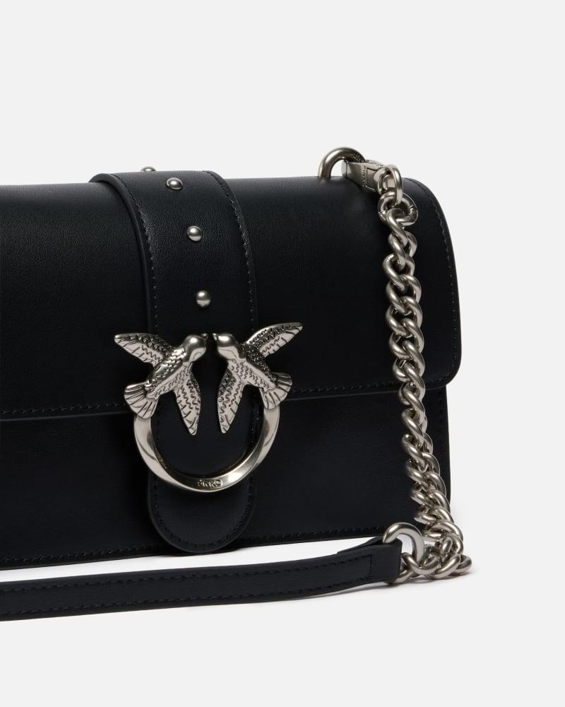 Borsa a tracolla piccola Love Bag One in pelle 105856A0F1 Z99O PINKO
