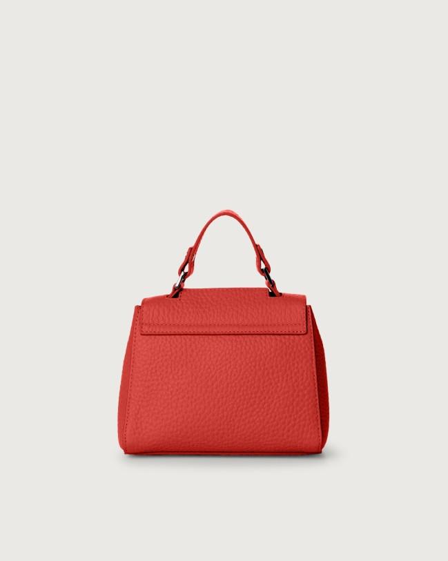 Borsa Sveva Soft Mini a mano in pelle con tracolla