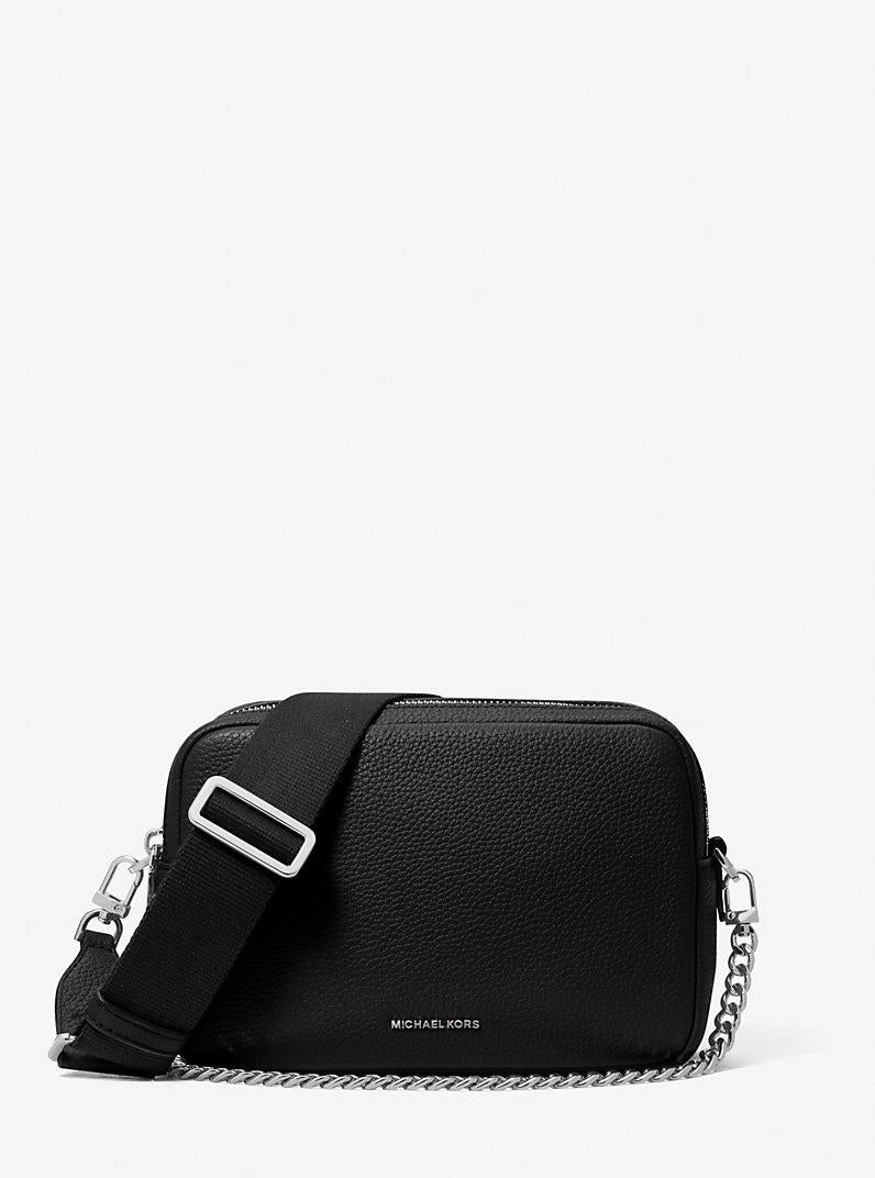 Camera bag a tracolla Bryant media in pelle martellata<BR/> 32S5SYTC5L 001 MICHAEL KORS
