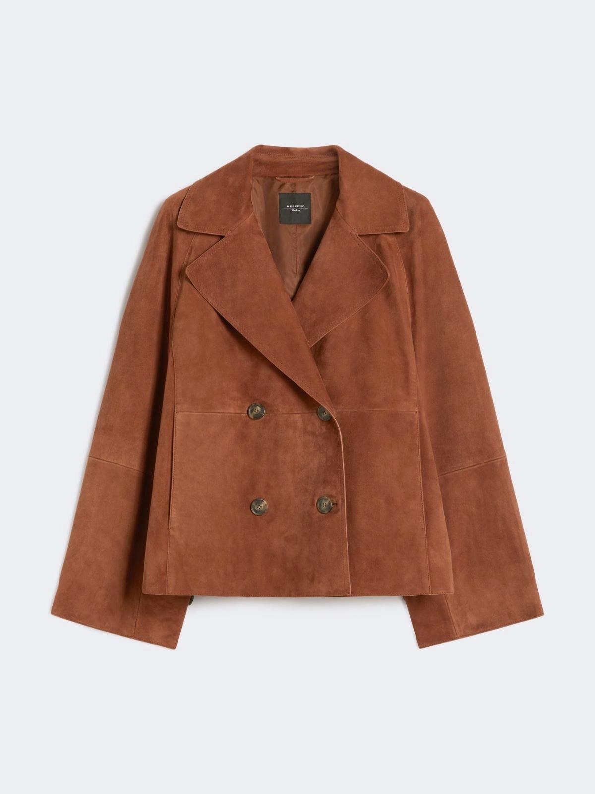 WKDSOSPIRO<BR/>Giacca doppiopetto in suede WKDSOSPIRO 003 WEEKEND