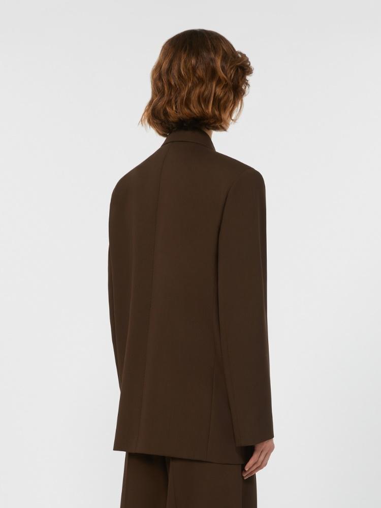 Blazer in levantina di lana<BR/> GINSENG 004 WEEKEND