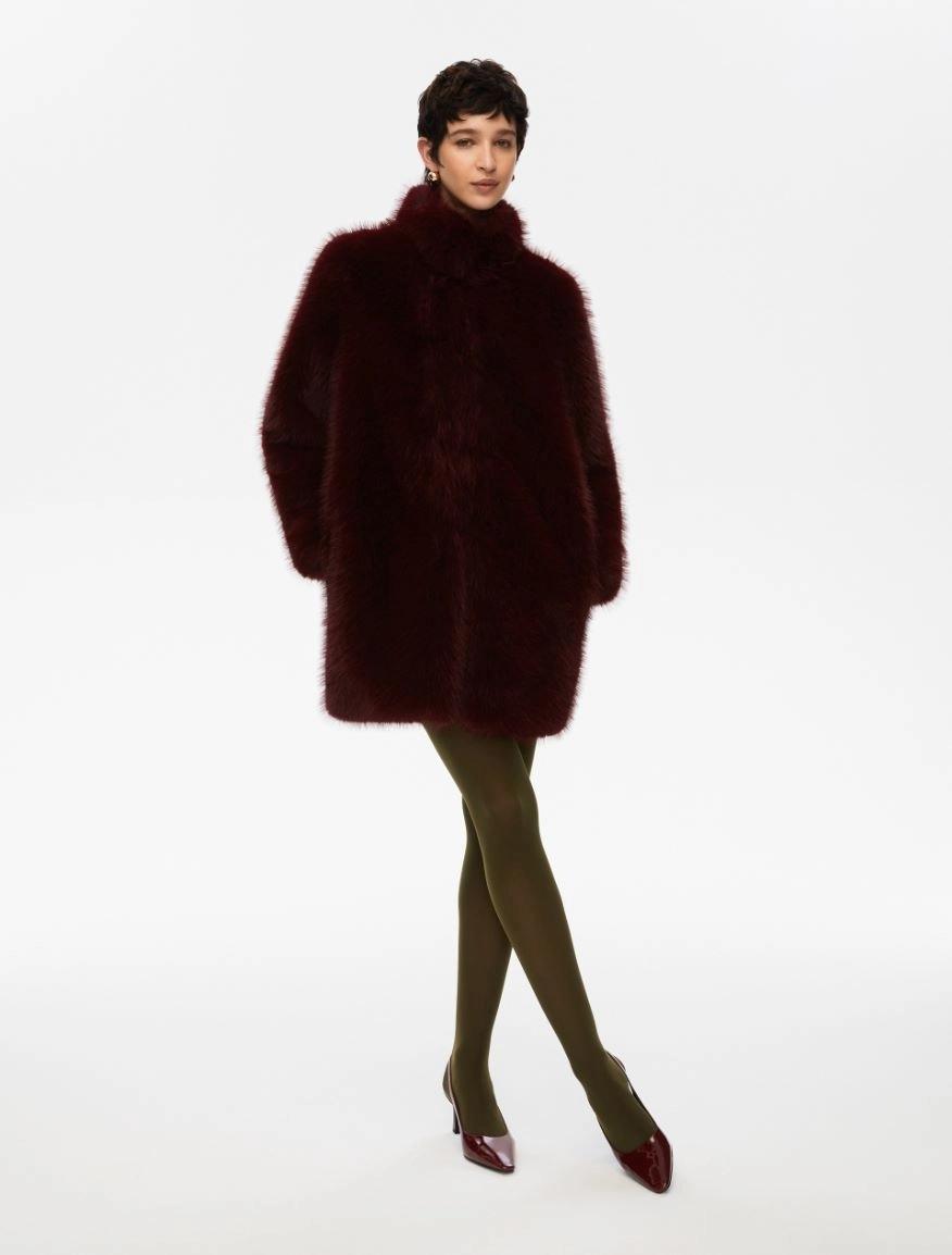 Giacca in eco pelliccia OBLIGE 003 IBLUES