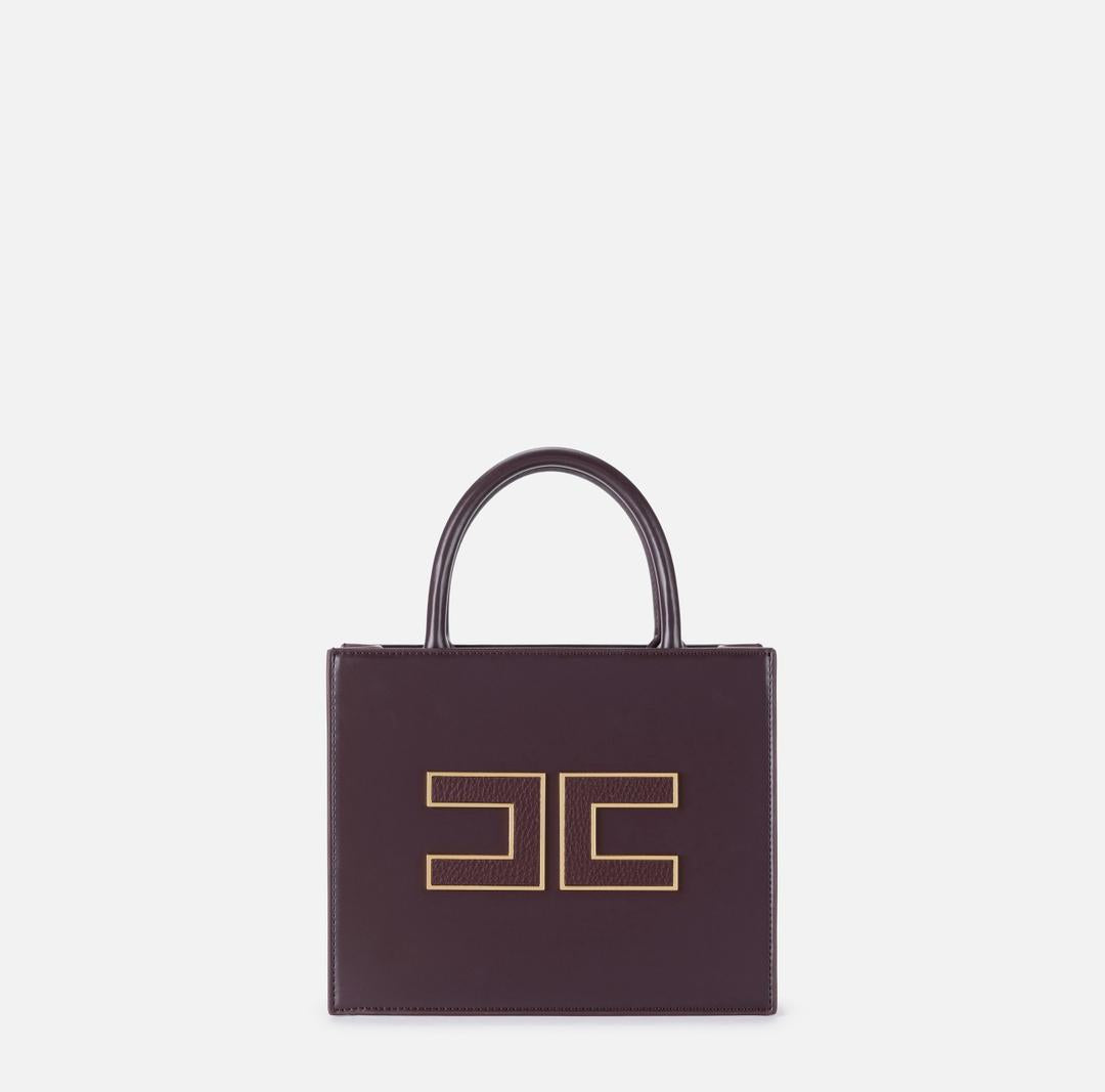 Tote piccola con logo BS33A56E2 EA4 ELISABETTA FRANCHI