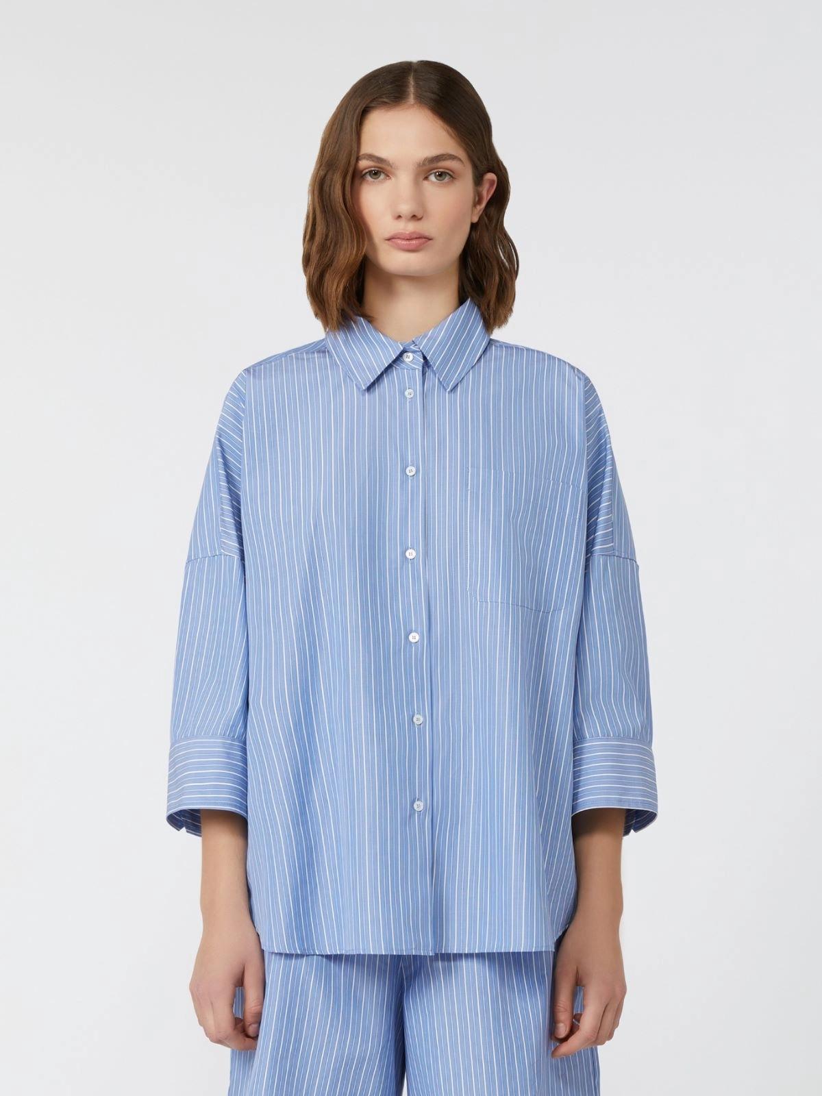 Camicia over in popeline ZAVORRA 004 WEEKEND