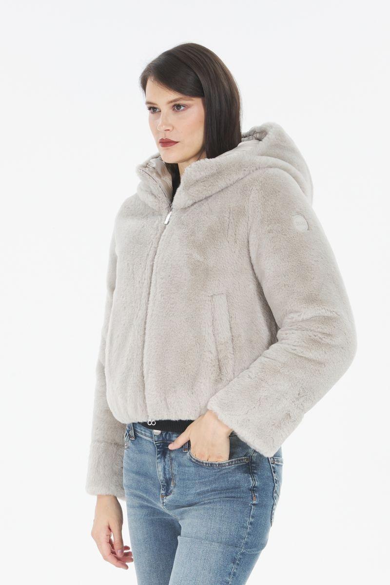 Piumino reversibile in pelliccia sintetica 2288E 06 COLMAR