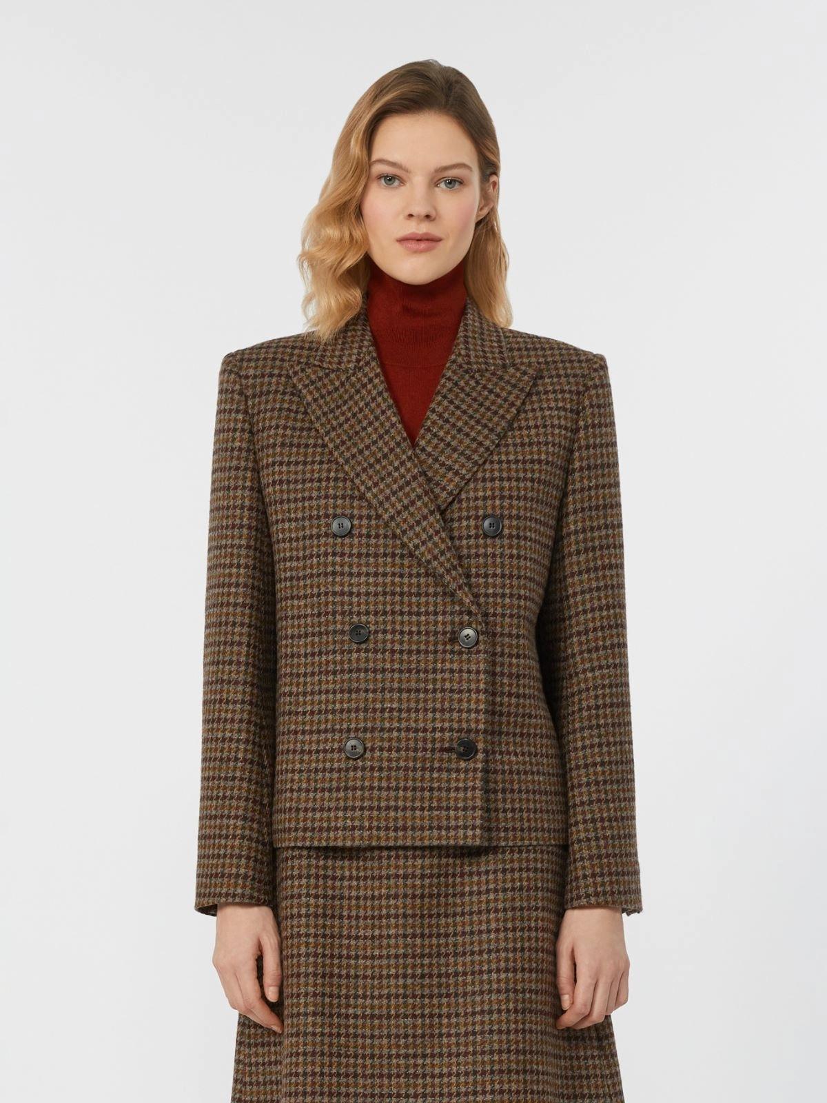 Blazer crop in mista lana GERUSIA 001 WEEKEND