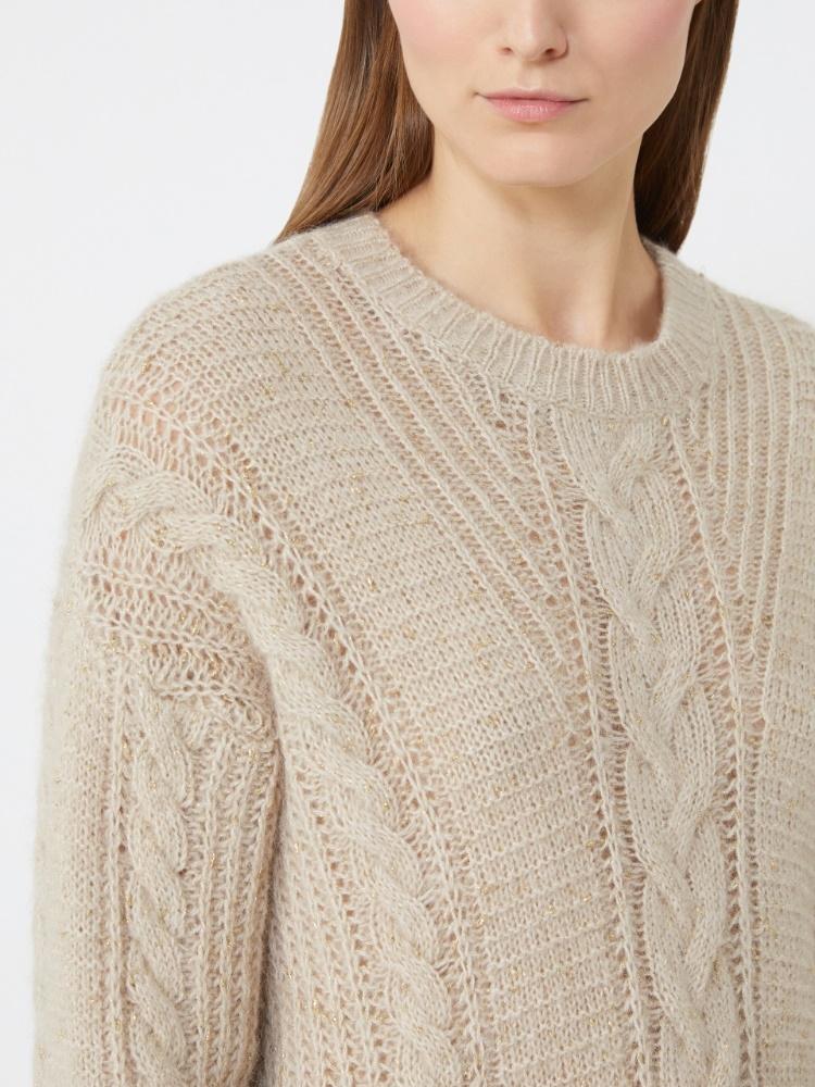 Maglia boxy in mista alpaca CRASSO 001 MAX MARA STUDIO