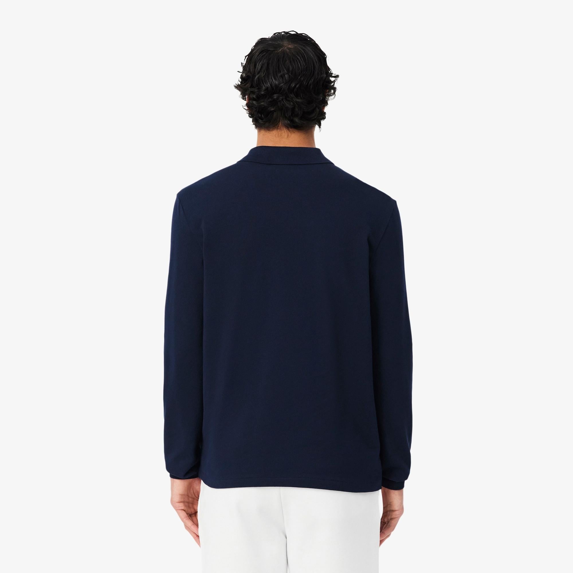 Polo in cotone a maniche lunghe L1312 166 LACOSTE