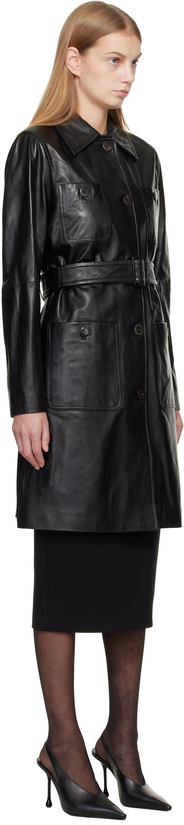 MSTAMACA<BR/>Soprabito in pelle MSTAMACA 003 MAX MARA STUDIO