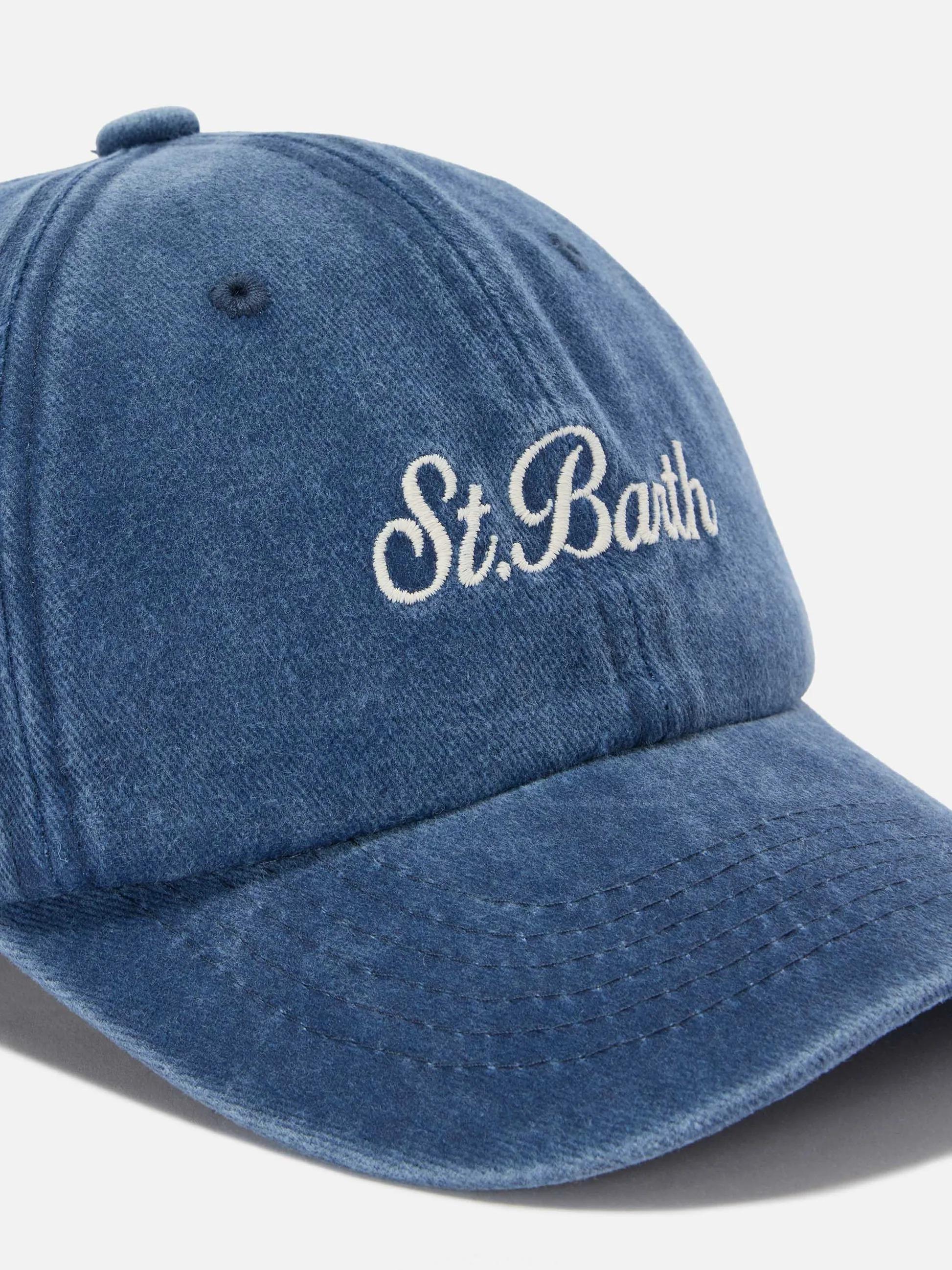 Cappello MC2 SAINT BARTH unisex Davis Hat con logo ricamato Denim DAS0004 02963L MC2 SAINT BARTH