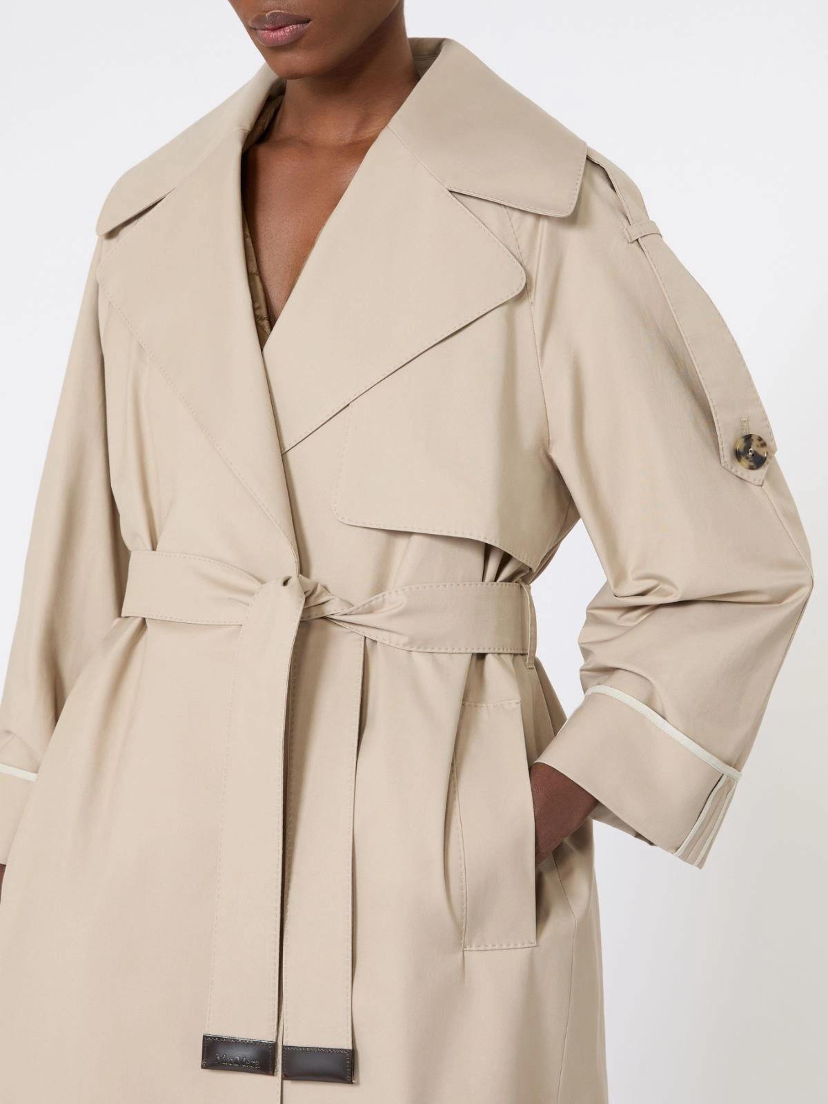MTCUTRENCH<BR/>Trench over in twill antigoccia - Sabbia<BR/> MTCUTRENCH 013 MAX MARA THE CUBE