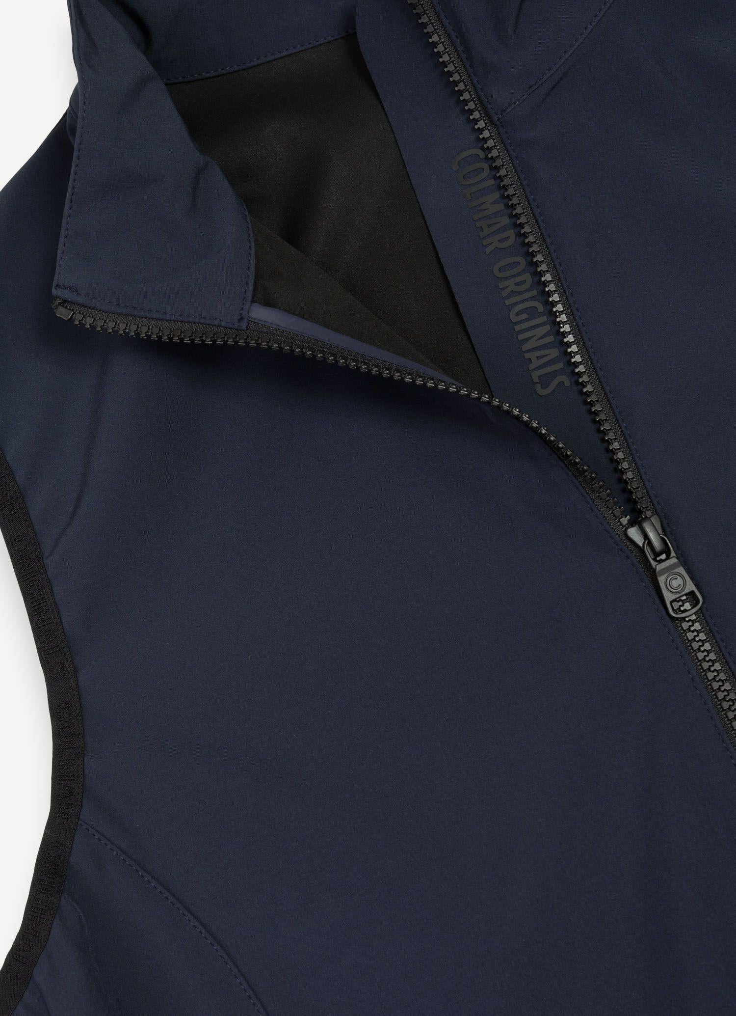 Gilet uomo in tessuto softshell