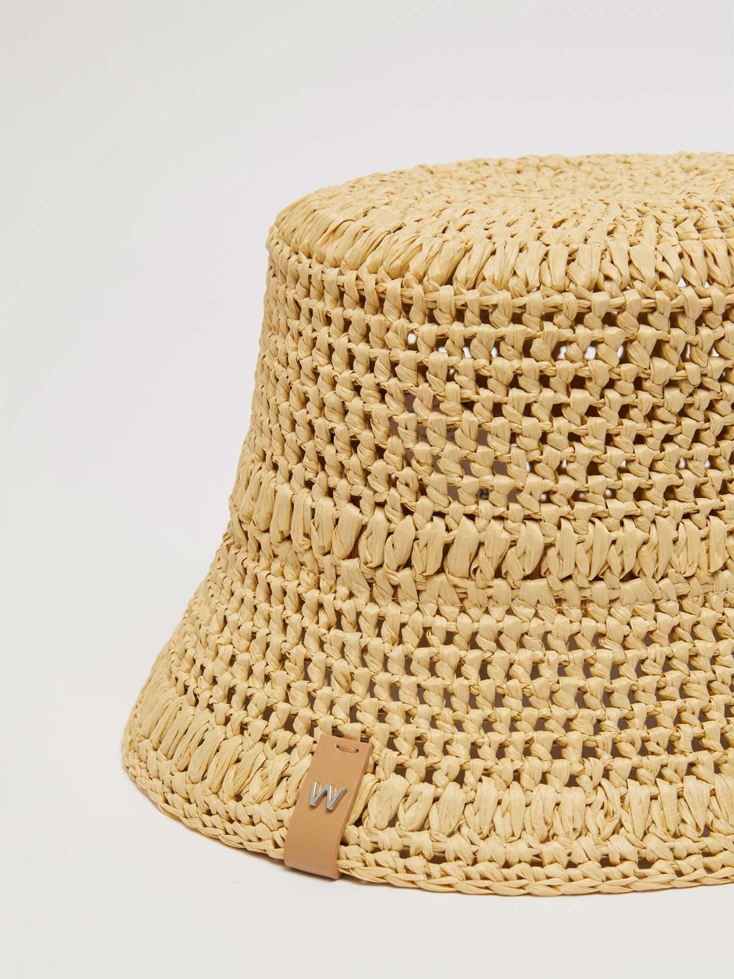 cappello alla pescatora rafia WKAFRAGORE 002 WEEKEND