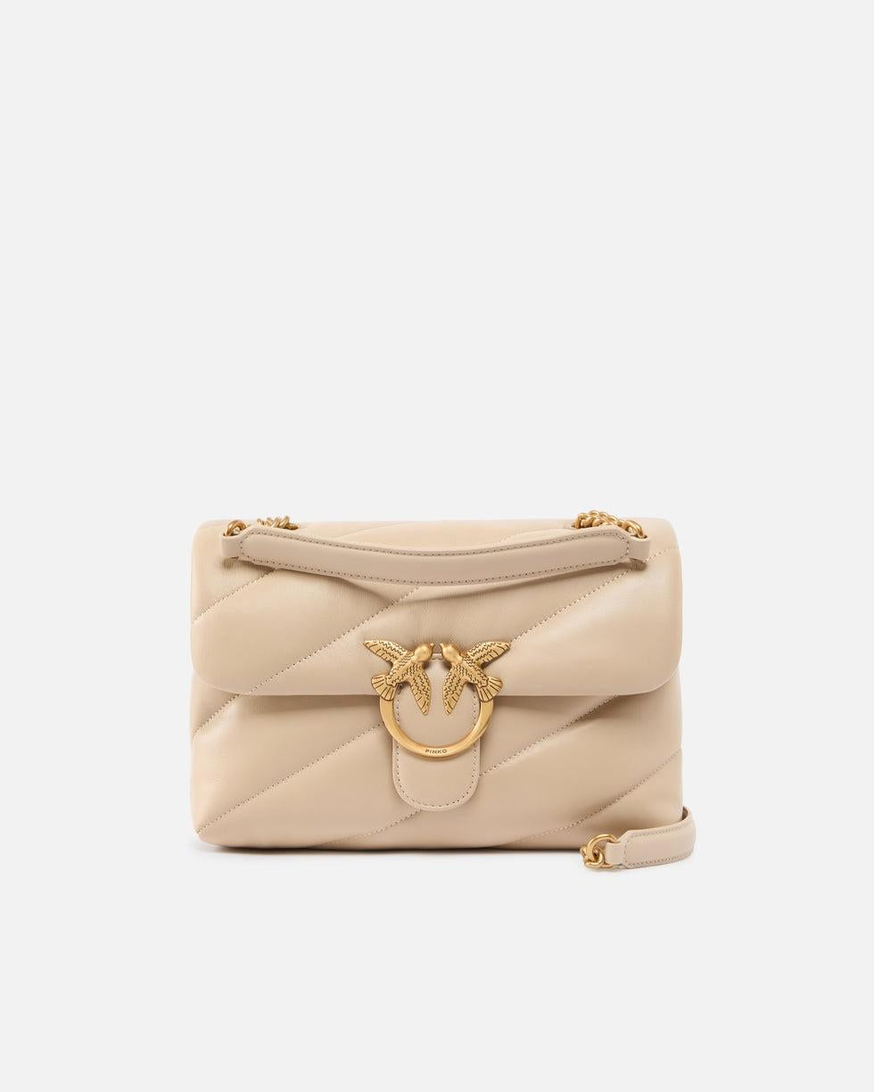 Borsa media a tracolla Love Bag Puff Maxi Quilt<BR/> 100038A0F2 C50Q PINKO