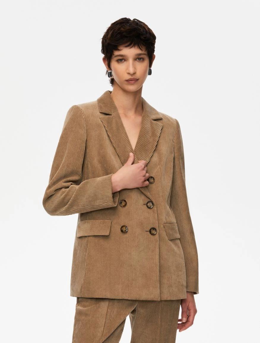 Blazer in velluto in tessuto tecnico CALAIS 005 IBLUES