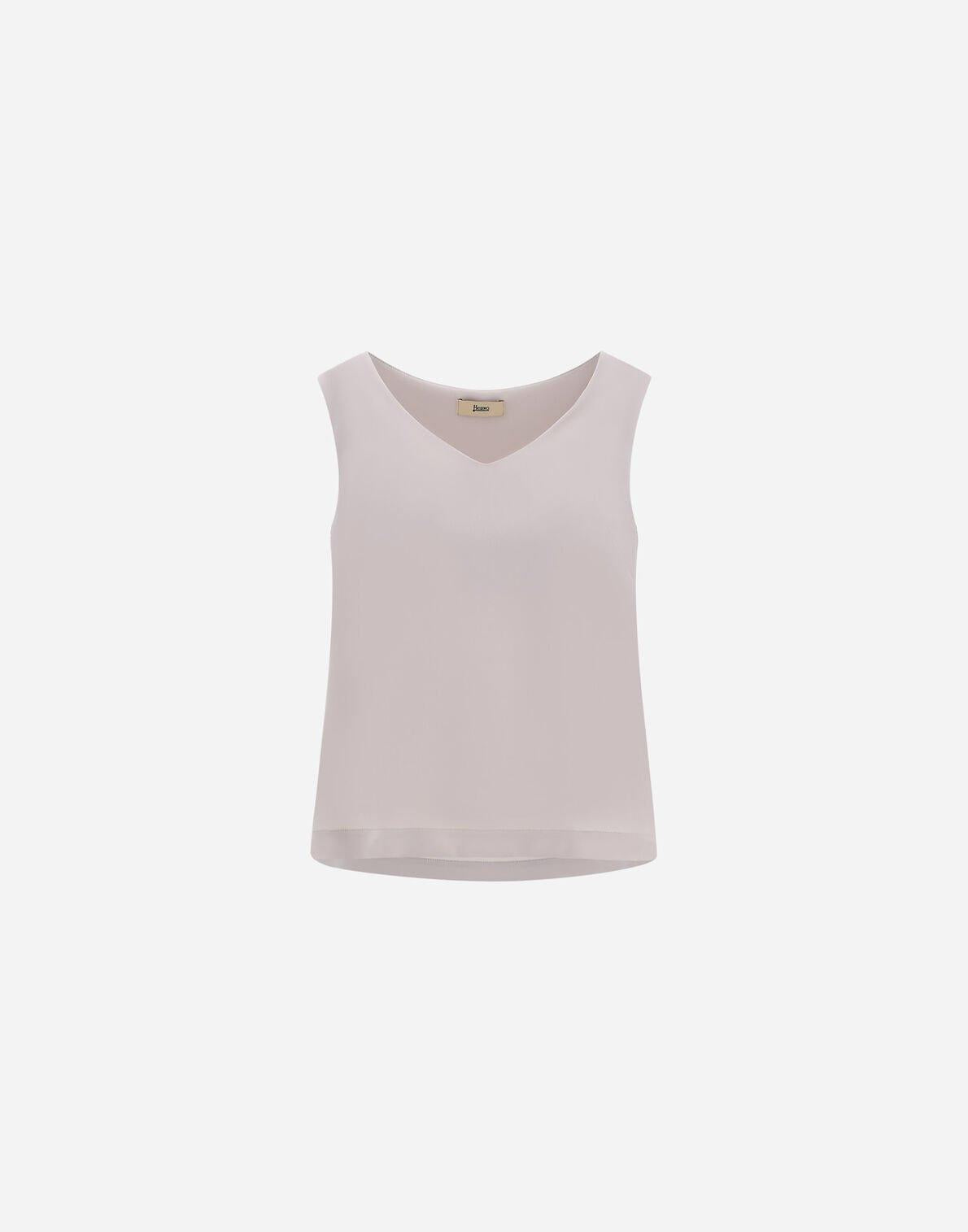 TOP CON SCOLLO A V IN LUCENT CADY<BR/> BL000021D12875S 1985 HERNO