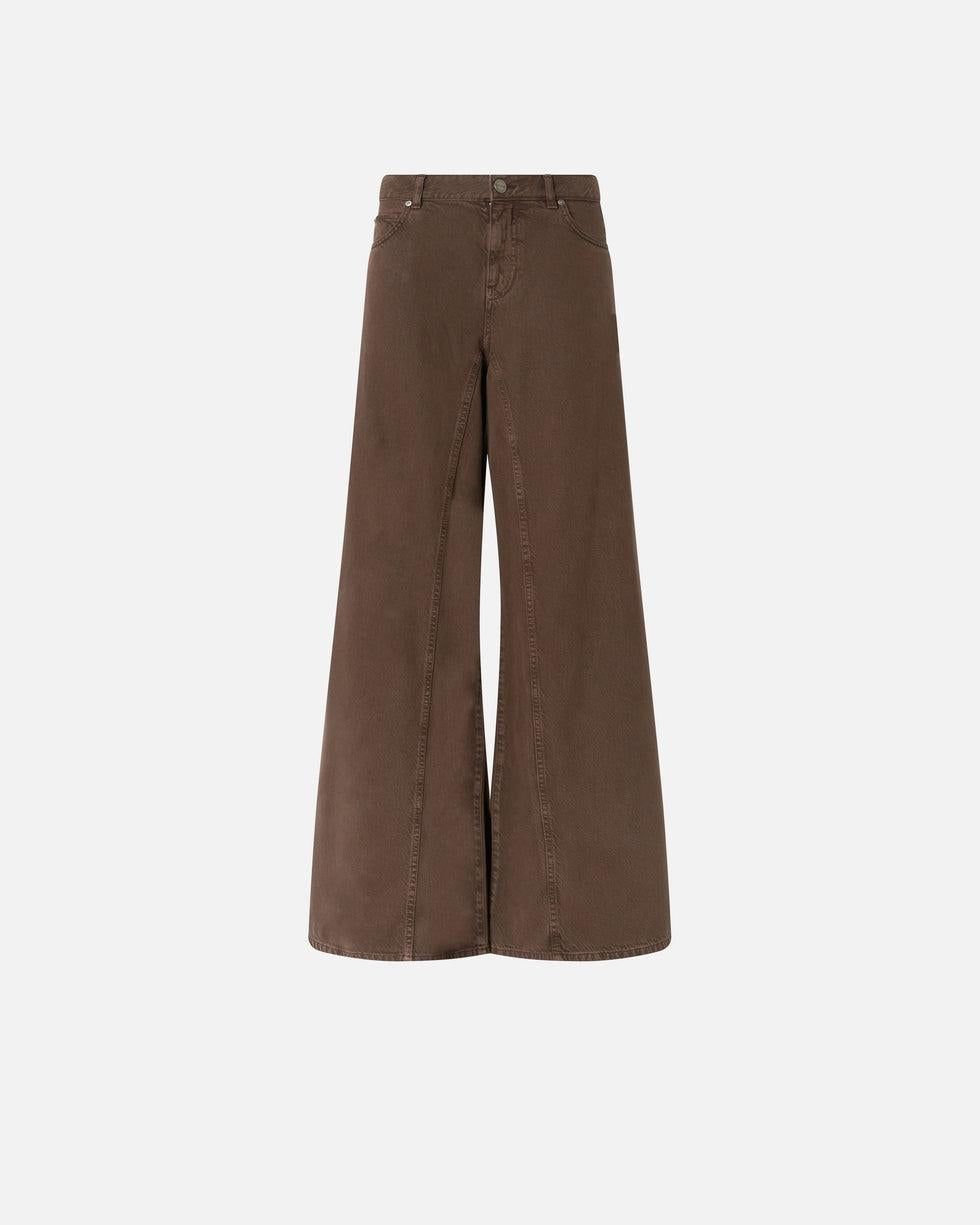 Jeans super wide leg<BR/> 106228A32P M28 PINKO