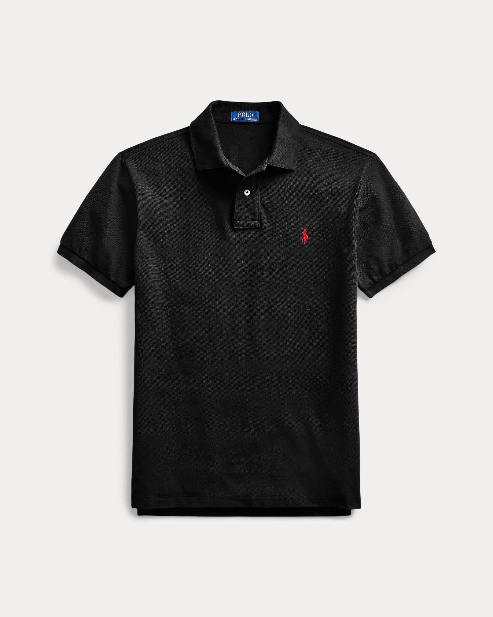 Polo uomo in cotone di piqué 710795080 006 RALPH LAUREN