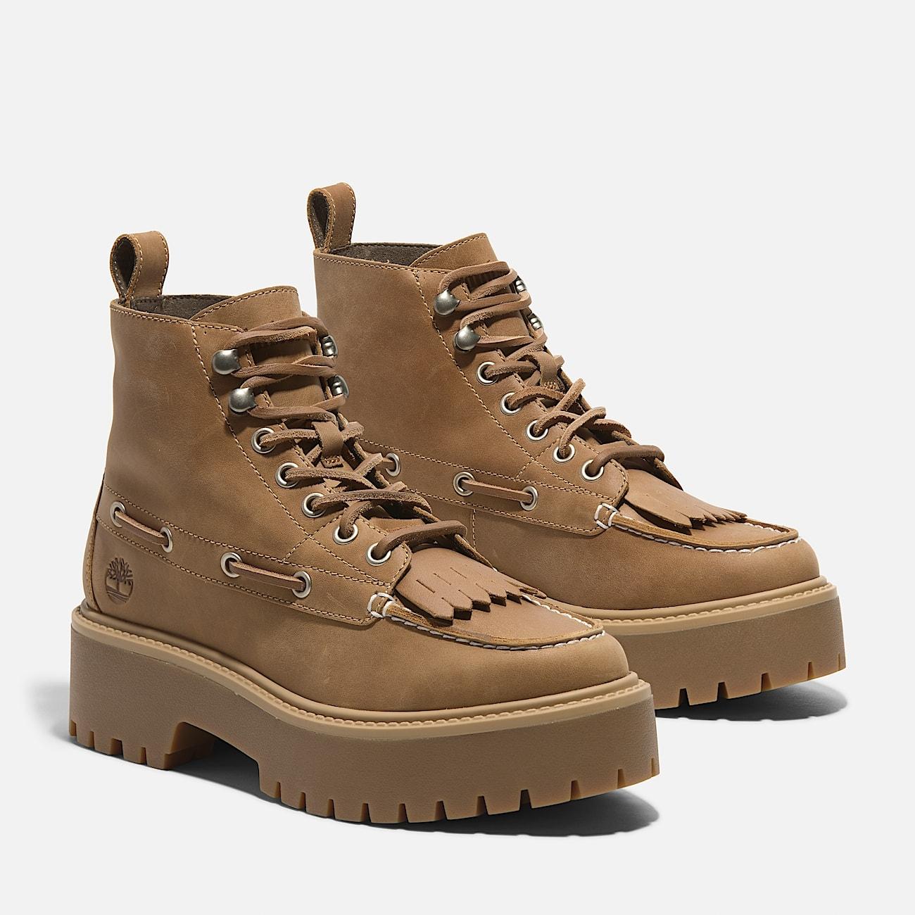 Stivale donna Sfrangiato con Plateau Stone Street TB0A27YZ EN11 TIMBERLAND