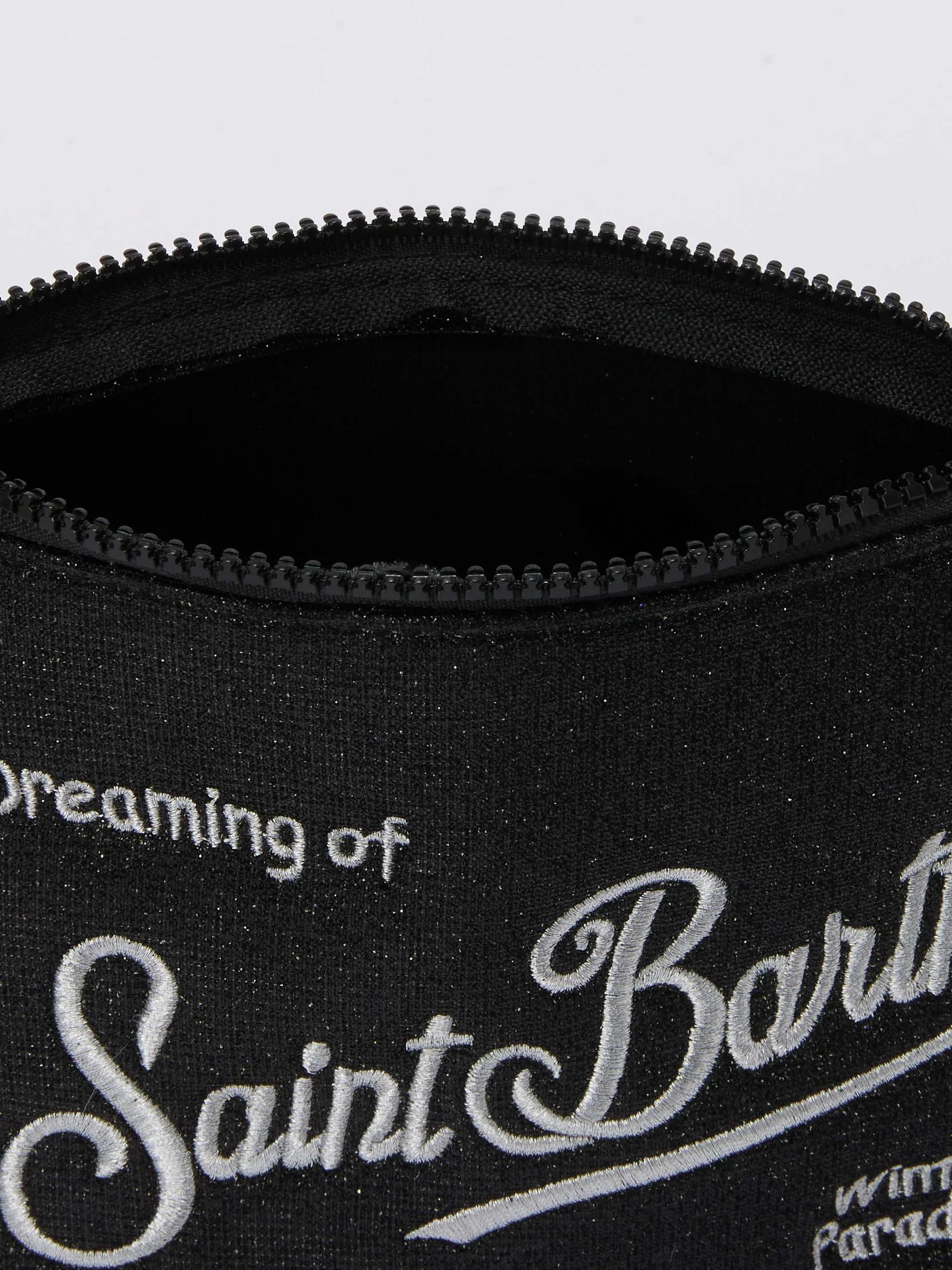 Pochette Aline Lurex nera ALI0026 00207I MC2 SAINT BARTH