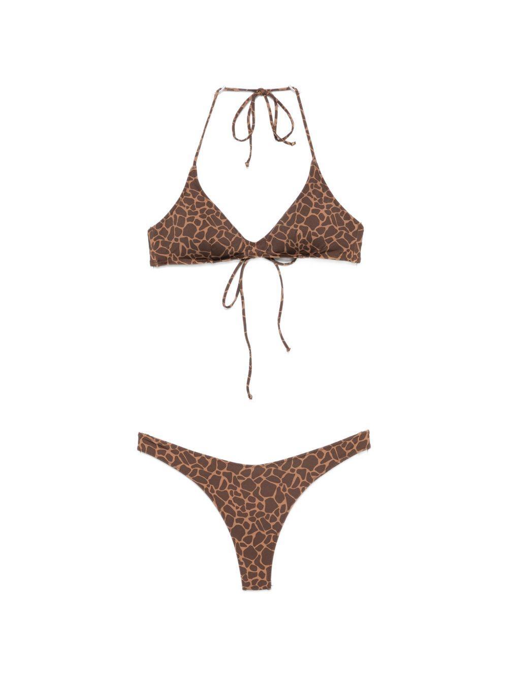 Bikini donna Hesni in tessuto stretch HSN0001 00900L MC2 SAINT BARTH