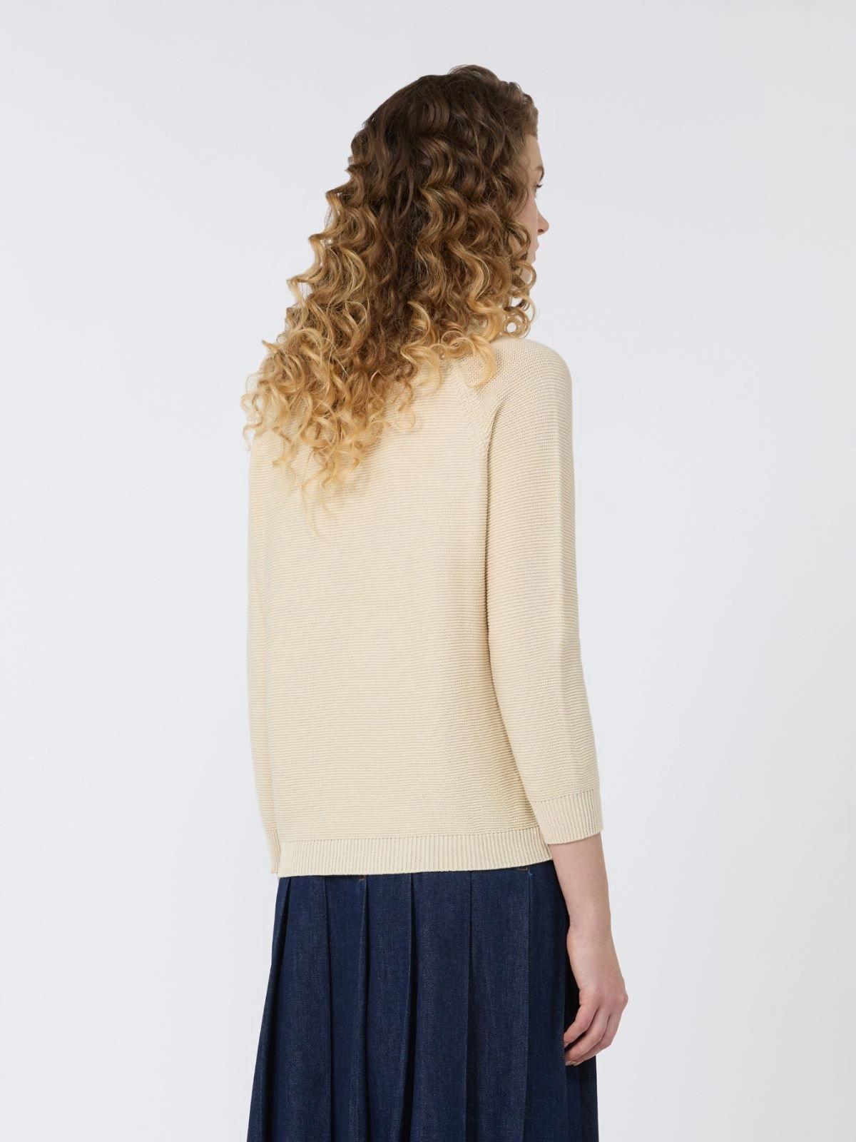 Maglia in cotone - ECRU<BR/> WKDAERE 001 WEEKEND