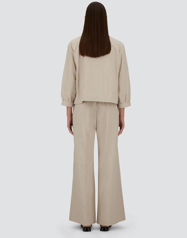 GIACCA IN SOFT BRIGHT LINEN BLEND<BR/> GA000318D12787 1985 HERNO