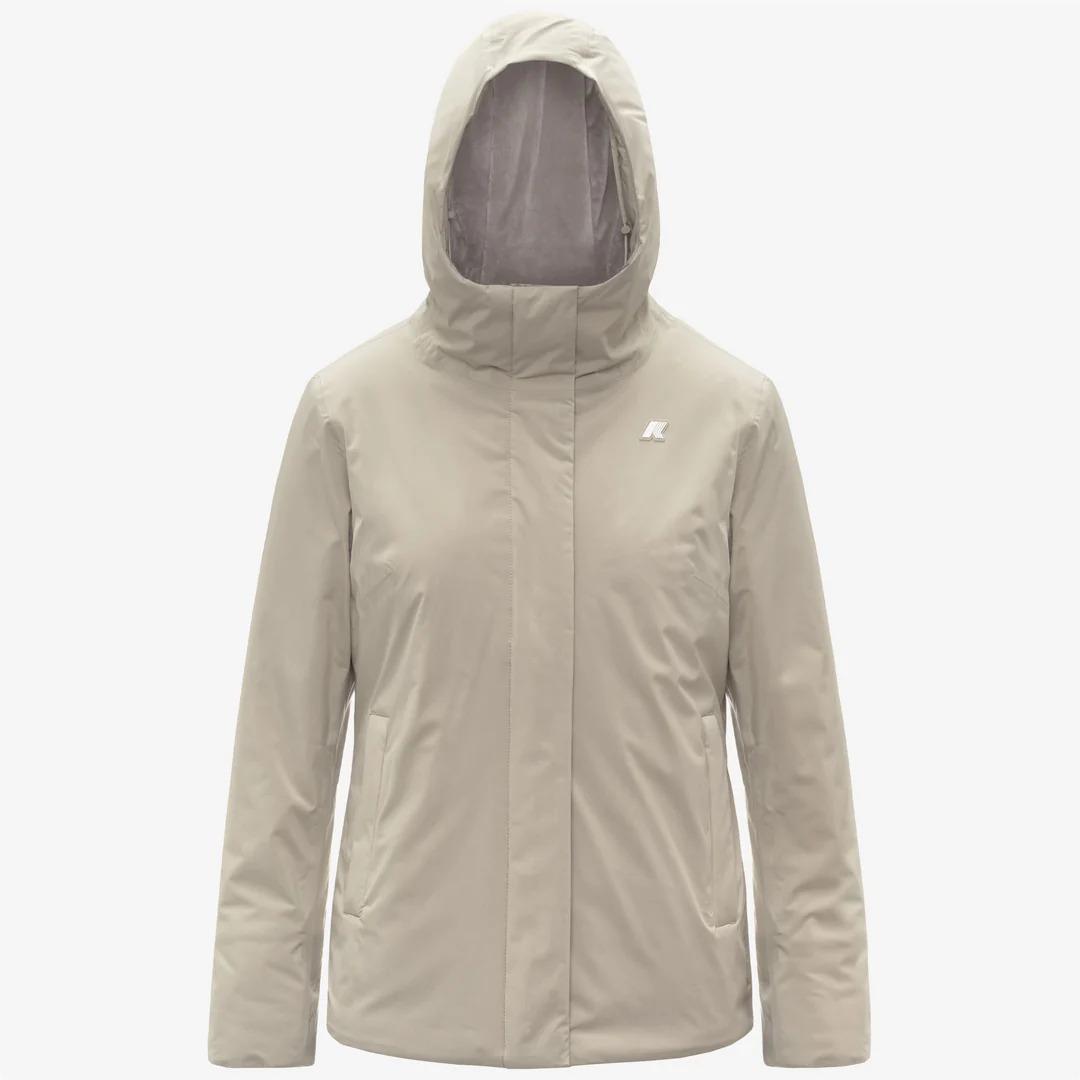 LIL SOFT TOUCH MARMOTTA<BR/>BEIGE CASHMERE-GREY GOAT K71324W B2X K-WAY