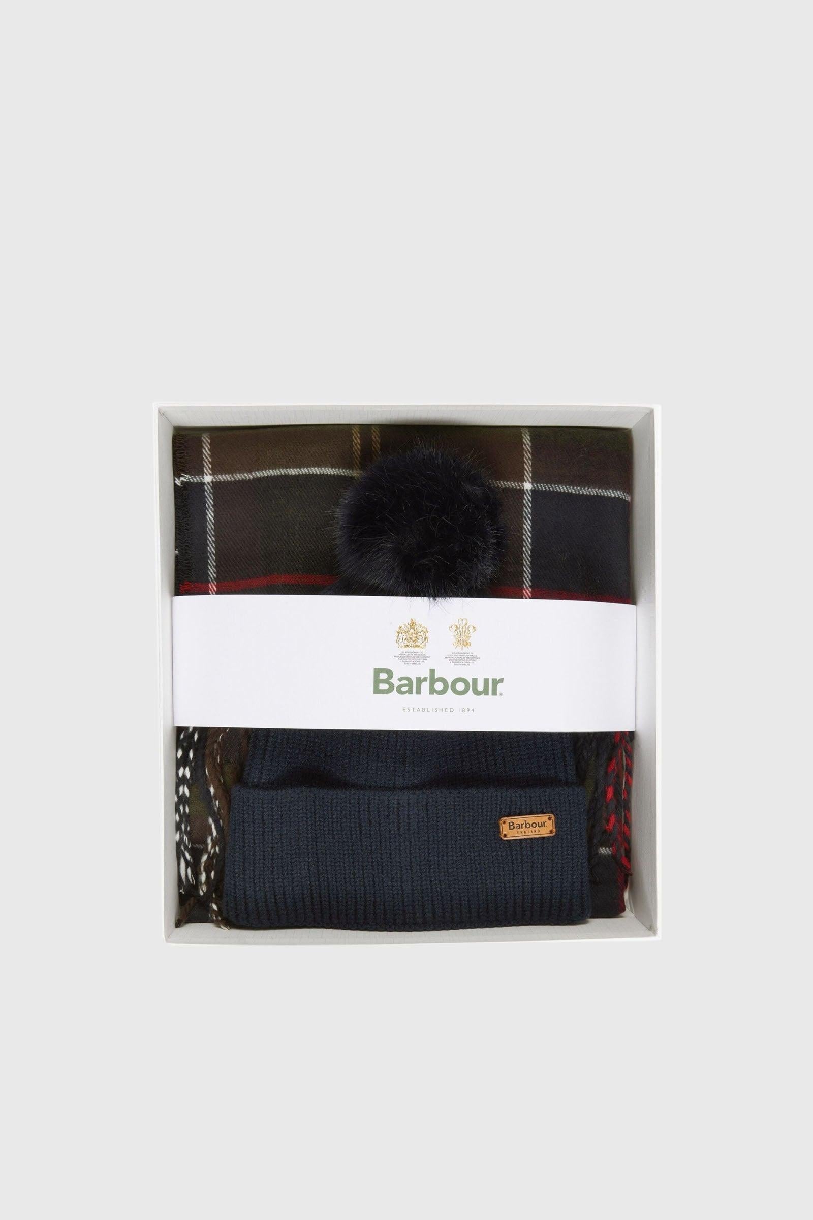 Set regalo Berretto Dover & Sciarpa Hailes LGS0054 TN11 BARBOUR