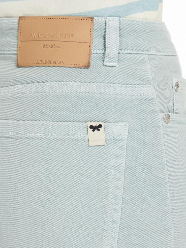 Pantalone donna wide leg in drill di cotone MEDINA 011 WEEKEND
