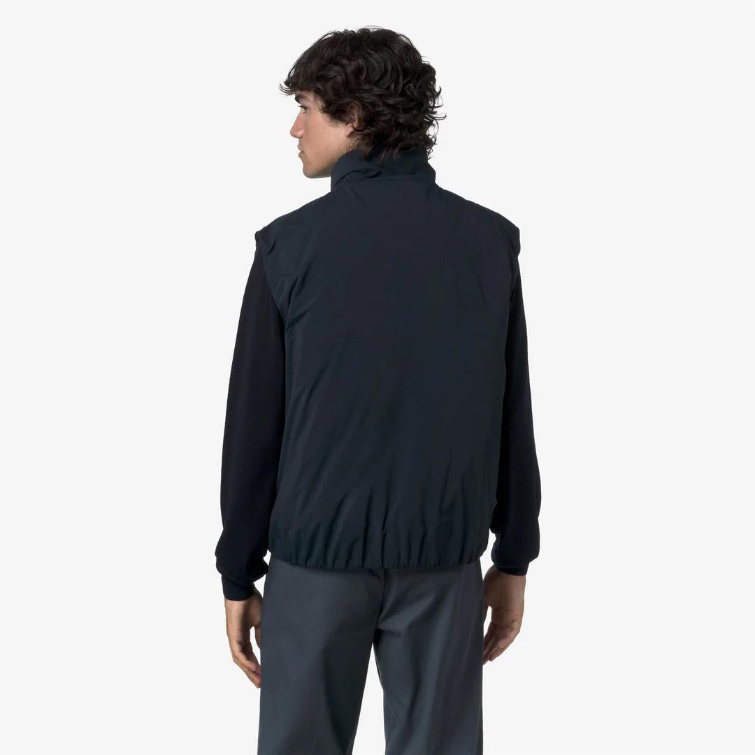 VALEN PLAIN WARM<BR/>BLUE DEPTH<BR/>Giacca isolante da uomo blu scuro K2136BW K89 K-WAY