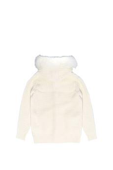 BARK SHORT DUFFLE COAT W/MOURMASKY OFF WHITE 53B8001/C 281 BARK